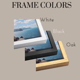 Custom Picture Frame With Matte Photo Print