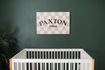 Boys Name Sign For Nursery or Big Boy Bedroom