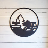 Construction Themed Wall Decor