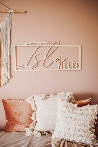 Baby Girl Name Sign