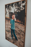 Custom Photo Print on Wood. Large Wood Framed Print