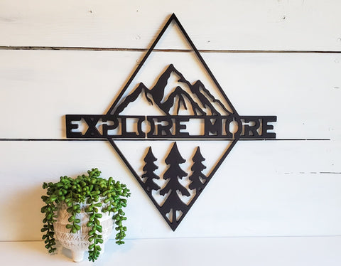 Explore More Wood Sign