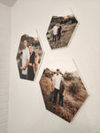 Hexagon Printed Wood Photos