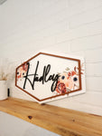 Boho Name Sign