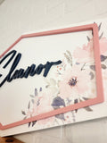 Baby Girl Name Sign