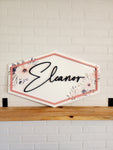 Baby Girl Name Sign