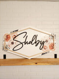 Boho Name Sign